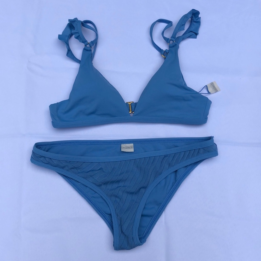 L*Space blue bikini